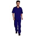 TrendyUniform Men's Pure Cotton Half Sleeves Work Wear Protective Coverall (Overall, Boiler Suit and Jumpsuit)