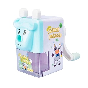 adichai animal friends shaped pencil sharpener manual color pencilspencil sharpener table sharpener macpack of 1 random colour