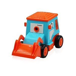 adichai forklift truck shaped pencil sharpener manual color pencilspencil sharpener stationary gift for kids dust compartment set of 1 - random colour forklift truck