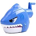 AdiChai Shark Shaped Pencil Sharpener Manual Color Pencils/Pencil Sharpener, Table Sharpener Machine School Stationary Gift for Kids Dust Compartment (Pack of 1, Multicolor) (Shark)