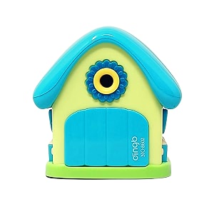 adichai pencil sharpener for kids - table sharpener machine with dust compartment sweet home shaped school stationery pencils sharpener item for girls boys and school set of 1 - random colour