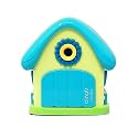 AdiChai Pencil Sharpener for Kids - Table Sharpener Machine with Dust Compartment, Sweet Home Shaped School Stationery Pencils Sharpener Item for Girls, Boys and School (Set of 1 - Random Colour)