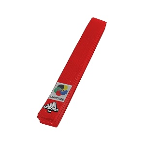 adidas adiB242K Elite WKF Karate Belt for