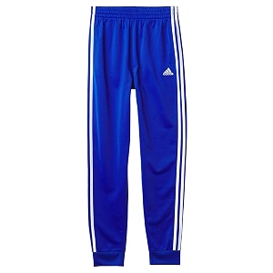 adidas boy39s mid rise iconic tricot regular fit jogger pants