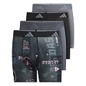 adidas Boys Microfiber Boxer Brief Underwear 4-Pack