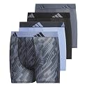 adidas Boys Microfiber Boxer Brief Underwear 4-Pack