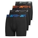 adidas Boys Microfiber Boxer Brief Underwear 4-Pack
