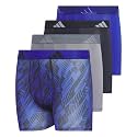 adidas Boys Microfiber Boxer Brief Underwear 4-Pack