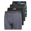 adidas Boys Microfiber Boxer Brief Underwear 4-Pack
