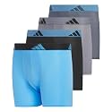adidas Boys Microfiber Boxer Brief Underwear 4-Pack