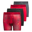 adidas Boys Microfiber Boxer Brief Underwear 4-Pack