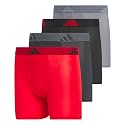 adidas Boys Microfiber Boxer Brief Underwear 4-Pack