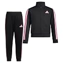 Adidas Boys Mid Rise Impact Tricot Athletic Fit Pant
