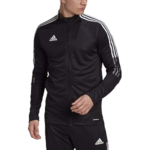 adidas cotton men solid tiro 21 standard length track jacket