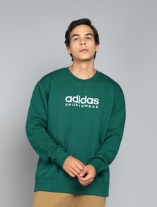 ADIDAS Full Sleeve Printed Men Sweatshirt
