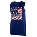 adidas Girls' Sleeveless Muscle Tank Top