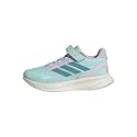 adidas Kids' Marvel Run Falcon 5 Elastic Lace & Strap Shoe