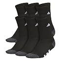 adidas Kids Athletic Cushioned Crew Socks 6 Pairs