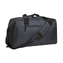 adidas Lounge Premium Sport Duffel Bag for Travel and Gym, Twill Black/Black, One Size