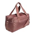 adidas Lounge Premium Sport Duffel Bag for Travel and Gym, Warm Clay Pink, One Size