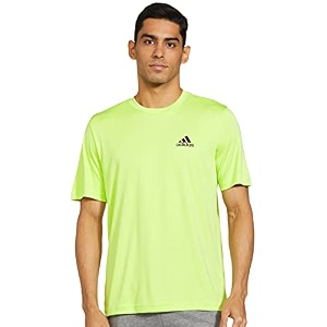 adidas Mens 100 Cotton Regular Fit T-Shirt