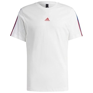 adidas men cotton ringer fitted t-shirt
