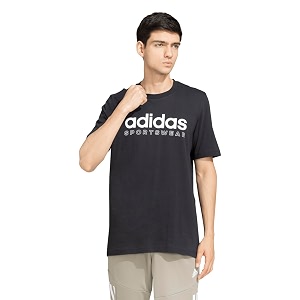 adidas Mens 100 Cotton Regular Fit T-Shirt