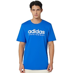 adidas Mens 100 Cotton Regular Fit T-Shirt