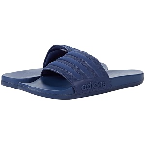 adidas men grey slides adilette aqua