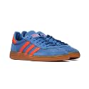 adidas Handball Spezial Mens Shoes, Focus Blue/Orange/Gum, Size 11