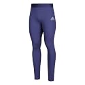adidas Men's Mid Rise Alphaskin Long Slim Fit Tight Training Pants