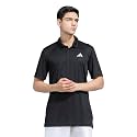 adidas Men39s Polyester Geometric Regular Fit Polo