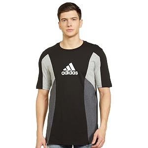 adidas Mens Solid Fitted T-Shirt