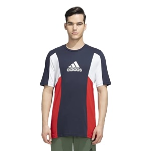 adidas Mens Solid Fitted T-Shirt