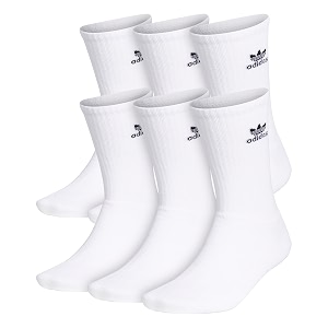 adidas originals unisex-adult unisex originals trefoil 6-pack crew