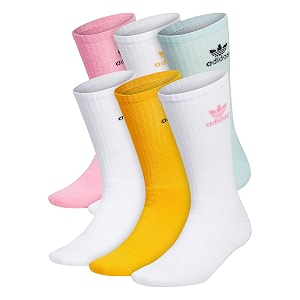 adidas originals unisex-adult unisex originals trefoil 6-pack crew