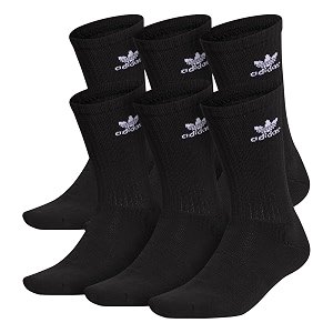 adidas originals unisex-adult unisex originals trefoil 6-pack crew