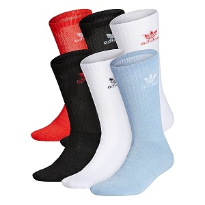 adidas originals unisex-adult unisex originals trefoil 6-pack crew