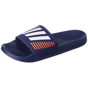 adidas men contaro m synthetic swim slide cblackactgol  hpu72