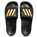 Adidas Men Contaro M Synthetic Swim Slide CBLACK/ACTGOL | HPU72