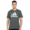 adidas Men Cotton Geometric Fitted T-Shirt
