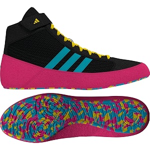 adidas men lace up wrestling shoe