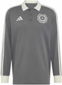 ADIDAS Men Printed Polo Neck Cotton Blend