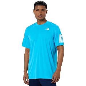 adidas mens club 3str t-shirts  black 