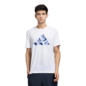 adidas Mens Geometric Regular Fit T-Shirt