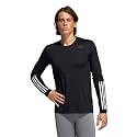 adidas Men39s Techfit 3-Stripes Fitted Long Sleeve