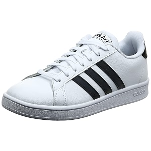 adidas men sportswear sports shoes  grand court td  white 