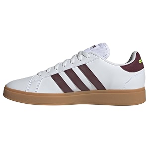 adidas men sportswear sports shoes  grand court td  white 
