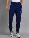 ADIDAS Men Striped Blue Track Pants