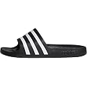 adidas Mens Adilette Aqua Slides Casual Sandals Casual - Black